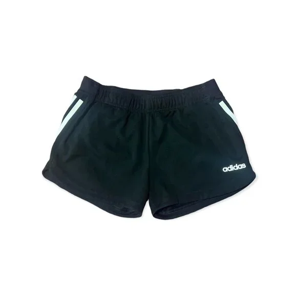 🎸 ADIDAS RUNNING SHORTS BLACK/WHITE 🎸 - Picture 4 of 5